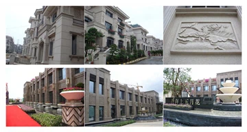Granite wall cladding